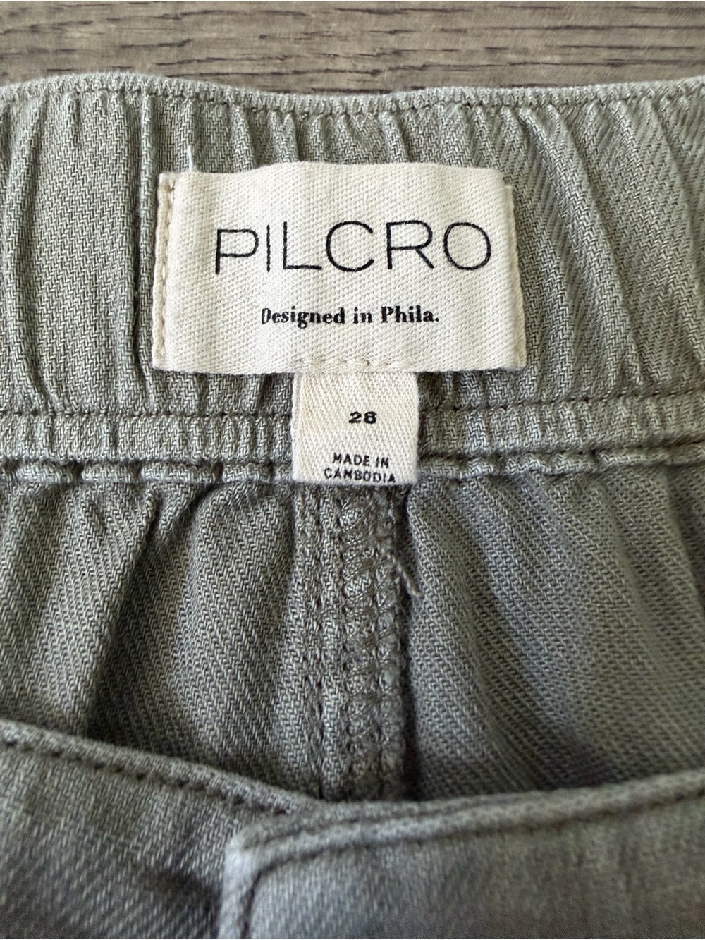 Pilcro Womens Pleated Cuffed Cotton Shorts Size 28 Coastal Casual Resort - Picture 6 of 10